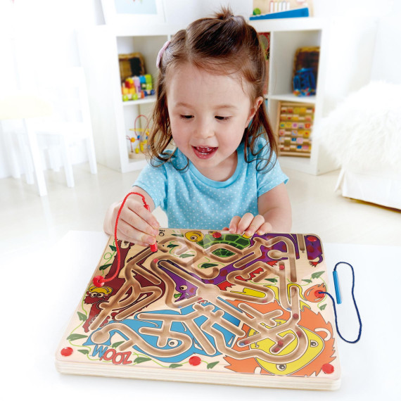 Hape ხის სათამაშო ლაბირინთი Zoo'm™ (ჰაპე)