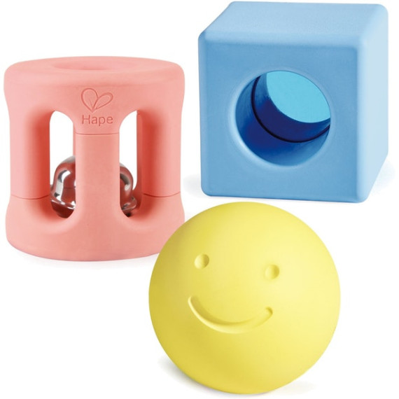 Hape ჩვილის განმავითარებელი სათამაშო Geometric Rattle (ჰაპე) Hape ჩვილის განმავითარებელი სათამაშო Geometric Rattle (ჰაპე)