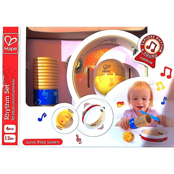 Hape ხის სათამაშო RHYTHM SET (ჰაპე)
