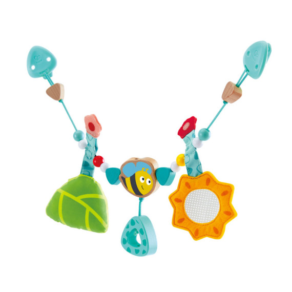 Hape ჩვილის სათამაშო Bumblebee pram chain (ჰაპე), 2 image Hape ჩვილის სათამაშო Bumblebee pram chain (ჰაპე), 2 image