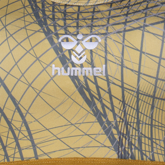 DEKA სპორტული ლიფი - Hummel (ჰუმელი), ფერი: ყვითელი, ზომა: XS, 7 image