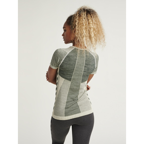 SEAMLESS მაისური - Hummel (ჰუმელი), ფერი: ნაცრისფერი, ზომა: XS/S, 2 image