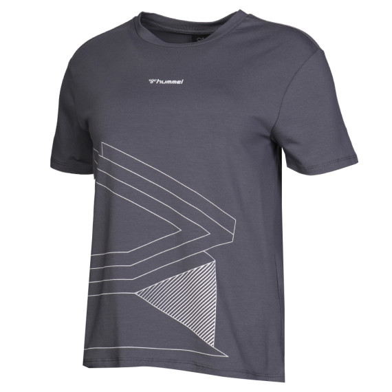 KESARA მაისური - Hummel (ჰუმელი), ფერი: ნაცრისფერი, ზომა: M