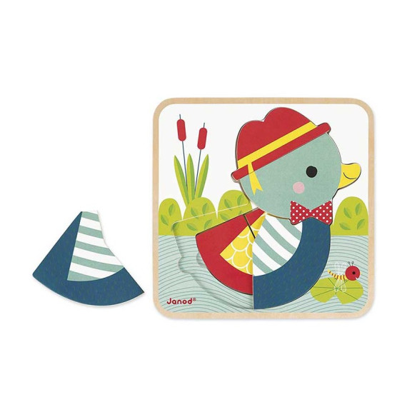 Janod ფაზლი Duck J07030 (ჯანოდი)