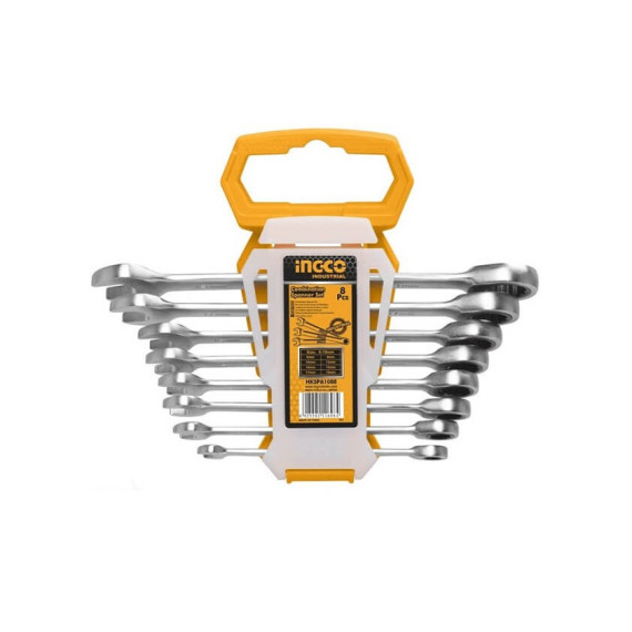 Ingco ქანჩის გასაღები ნაკრებში HKSPAR1082 (ინგკო)