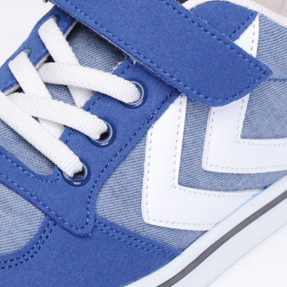 STADIL PRINT JR სპორტული ფეხსაცმელი - Hummel (ჰუმელი), ფერი: ლურჯი, ზომა: 32, 4 image