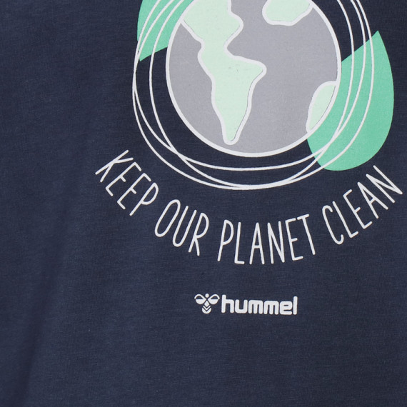 BOSLEY მაისური - Hummel (ჰუმელი), ფერი: ლურჯი, ზომა: 10, 4 image