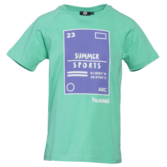 DURANGO მაისური - Hummel (ჰუმელი), ფერი: მწვანე, ზომა: 4, 2 image