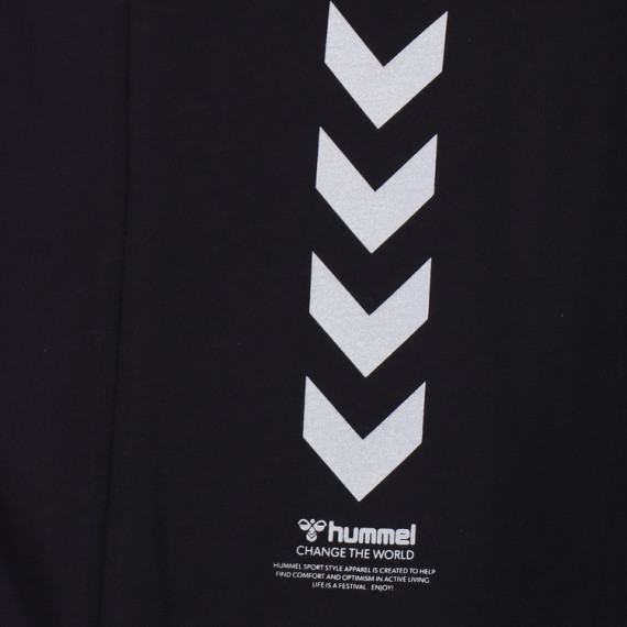 TIM მაისური - Hummel (ჰუმელი), ფერი: შავი, ზომა: S, 6 image
