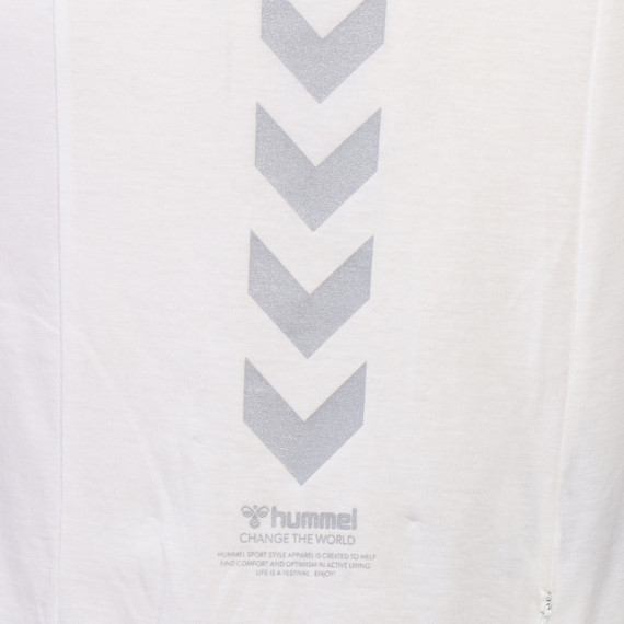 TIM მაისური - Hummel (ჰუმელი), ფერი: თეთრი, ზომა: L, 6 image