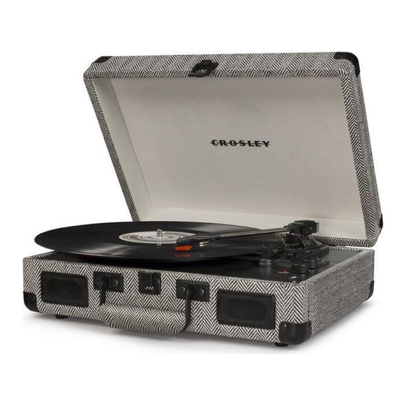 CROSLEY პორტატული ფირსაკრავი Cruiser Deluxe (Herringbone)