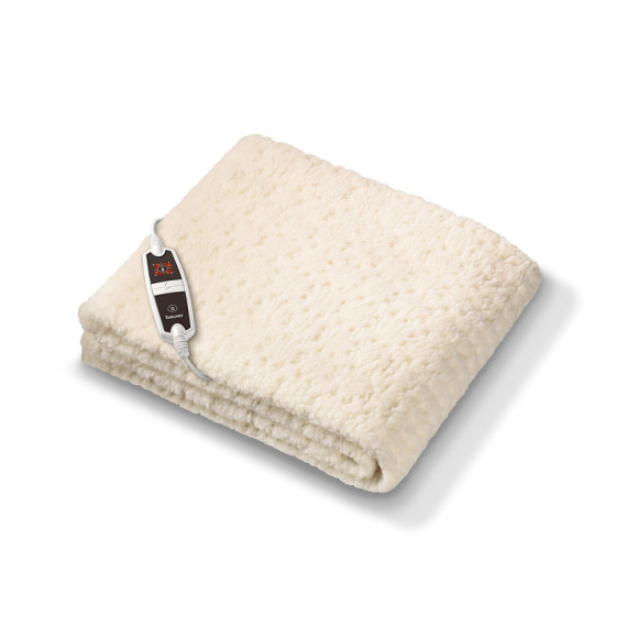 Beurer გამათბობელი ზეწარი რბილი ზედაპირით 1 საწოლიანი 1 პულტით UB 53 (ბიურერი)