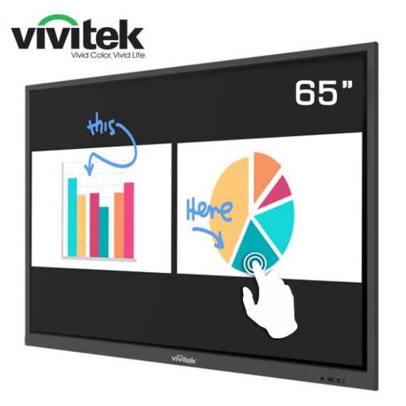 Vivitek ინტერაქტიული სმარტ ეკრანი NovoTouch EK650i (ვივიტეკი)
