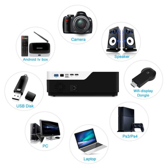 Byintek პროექტორი K11-android (ბინტეკი), 6 image