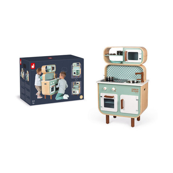 Janod სათამაშო სამზარეულო Reverso (ჯანოდი), 10 image