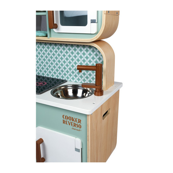 Janod სათამაშო სამზარეულო Reverso (ჯანოდი), 8 image