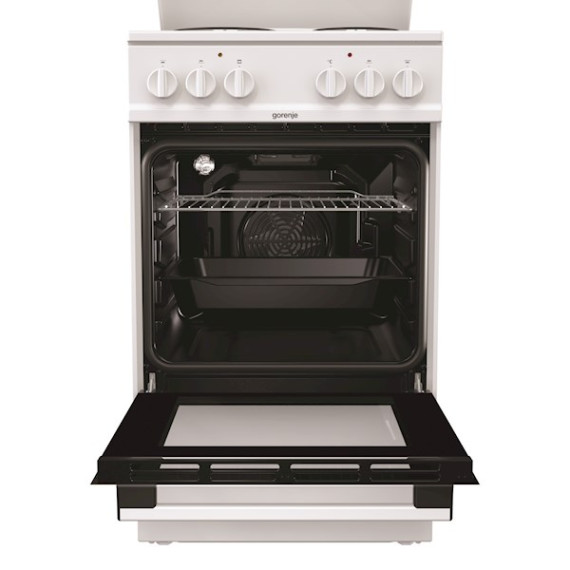Gorenje გაზქურა E5121WH ელექტრო 68 L, A, 50х60, თეთრი, 5 image