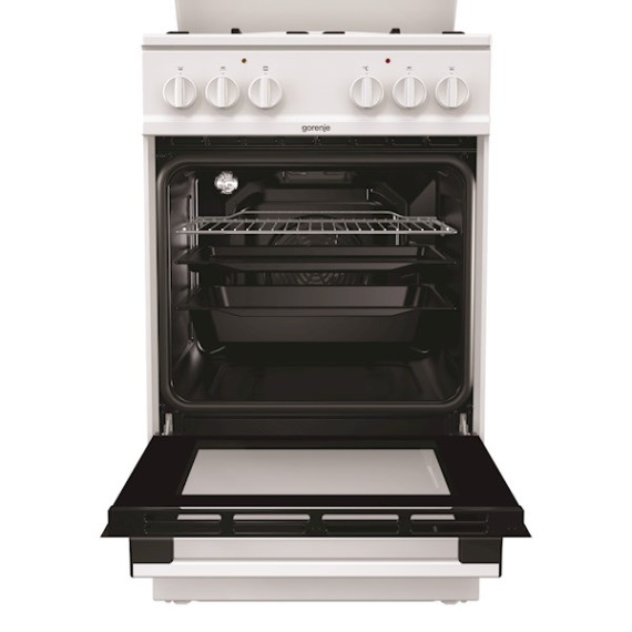 Gorenje გაზქურა K5141WH კომბინირებული 62 L, A, 50х60, თეთრი, 5 image