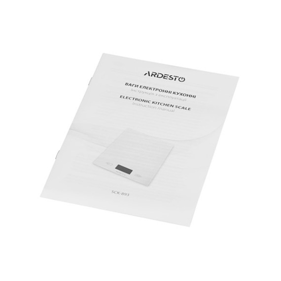 Ardesto სამზარეულოს სასწორი SCK-893PASTA (არდესტო), 2 image