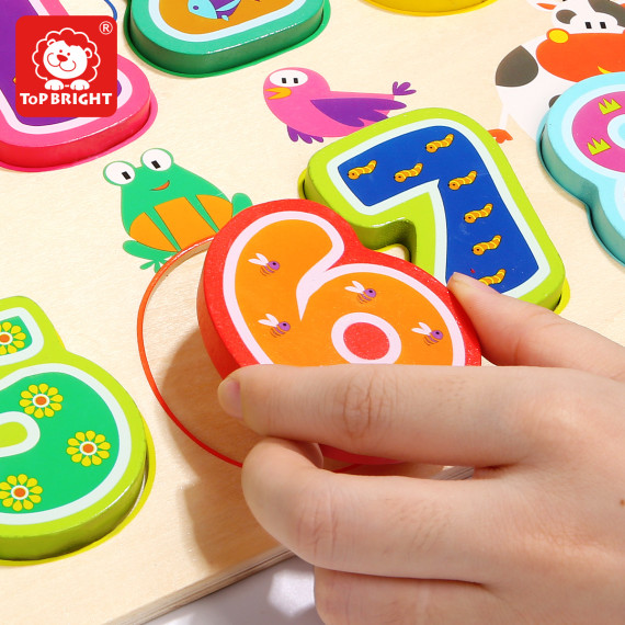 TopBright ფაზლი ცხოველები და რიცხვები TB120325 (ტოპ ბრაითი), 5 image TopBright ფაზლი ცხოველები და რიცხვები TB120325 (ტოპ ბრაითი), 5 image