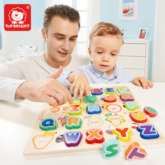 TopBright ფაზლი ცხოველები და ანბანი TB120324 (ტოპ ბრაითი), 8 image