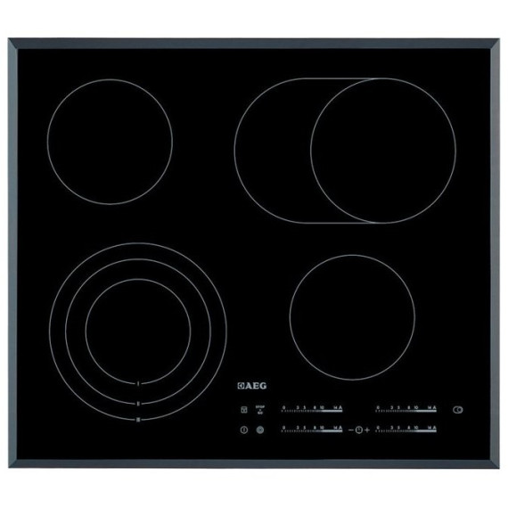 AEG ჩასაშენებელი ზედა პანელი HK65407RFB (ეი ი ჯი)