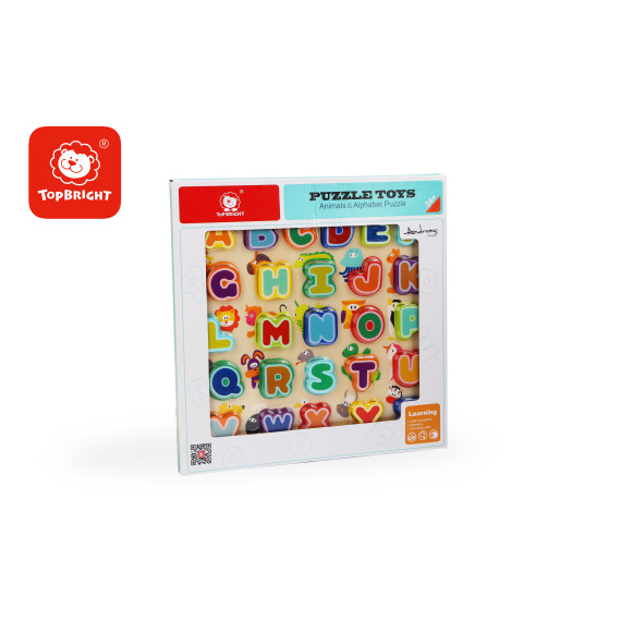 TopBright ფაზლი ცხოველები და ანბანი TB120324 (ტოპ ბრაითი), 9 image