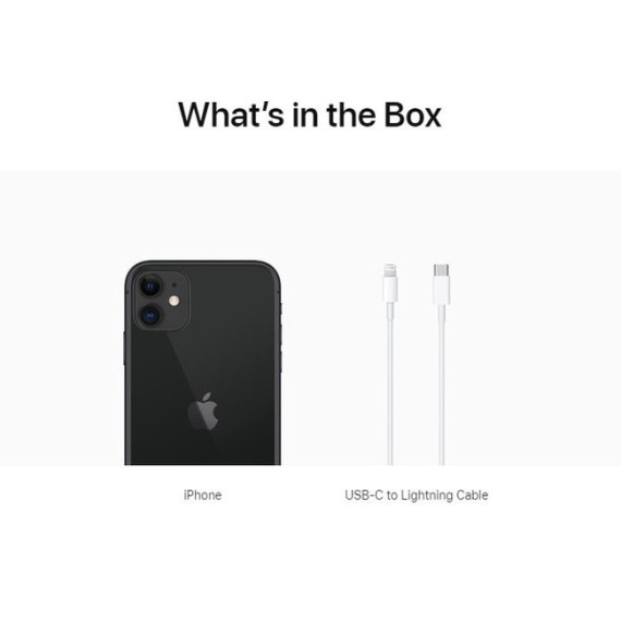 Apple მობილური ტელეფონი iPhone 11 128GB Black (ეფლი), 2 image Apple მობილური ტელეფონი iPhone 11 128GB Black (ეფლი), 2 image