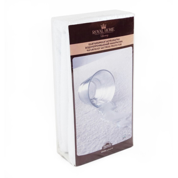 Royal Home მატრასის დამცავი White 90x200 (როიალ ჰოუმ)