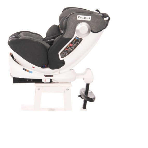 Lorelli ქარსითი პეგასუსი Isofix 0-36 ნაცრისფერი, 2 image