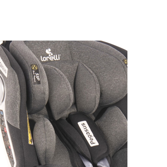 Lorelli ქარსითი პეგასუსი Isofix 0-36 ნაცრისფერი, 4 image