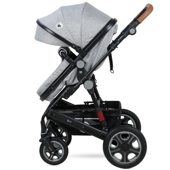 Lorelli საბავშვო ეტლი ლორა კომპლექტი ნაცრისფერი, 6 image