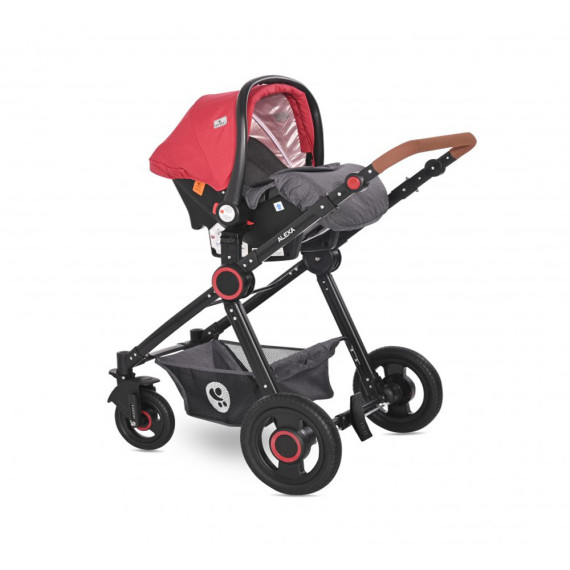 Lorelli საბავშვო ეტლი ალექსა კომპლექტი წითელი, 2 image