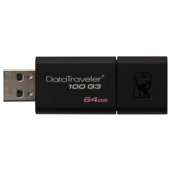 USB ბარათი - Kingston DataTraveler 100 G3 64GB, 2 image