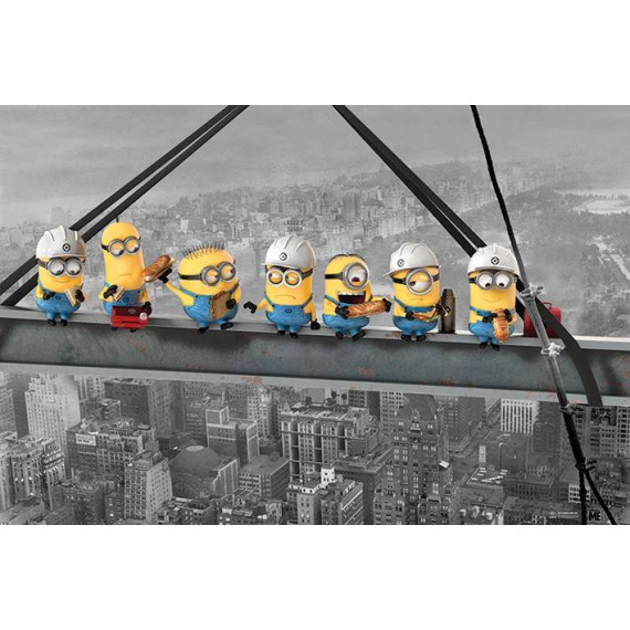 Despicable Me (Minions Lunch on a Skyscraper)