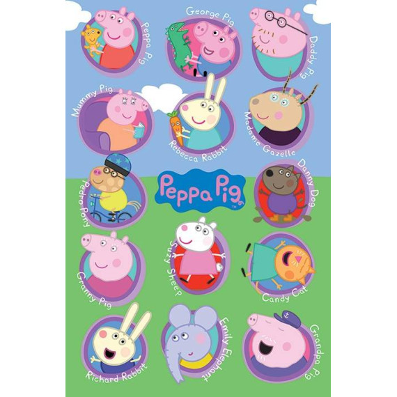 Peppa Pig (Multi Characters) Maxi Poster