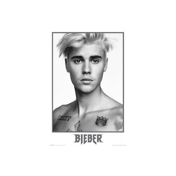 Justin Bieber (Bieber Black and White) Maxi Poster