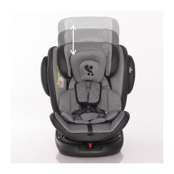 Lorelli მანქანის სავარძელი ავიატორი იზოფიქსი 0-36 ნაცრისფერი (ქარსითი), 3 image Lorelli მანქანის სავარძელი ავიატორი იზოფიქსი 0-36 ნაცრისფერი (ქარსითი), 3 image