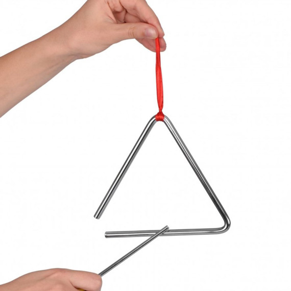 Goki მუსიკალური ინსტრუმენტი Triangle large, 3 image