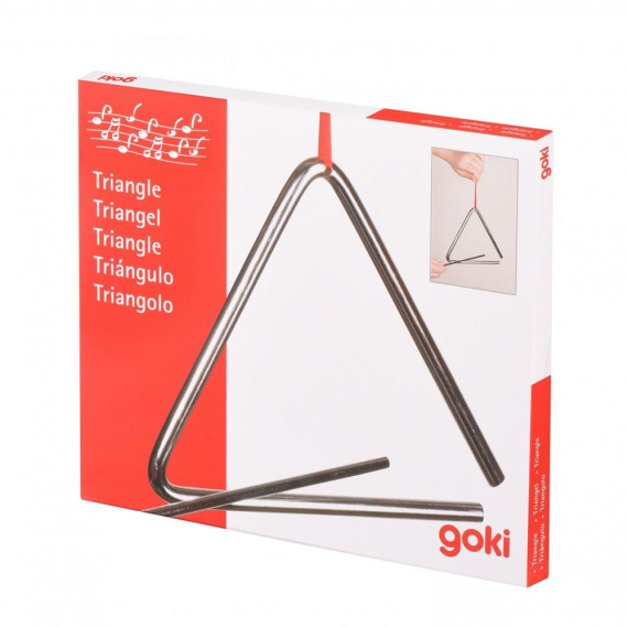 Goki მუსიკალური ინსტრუმენტი Triangle large, 4 image