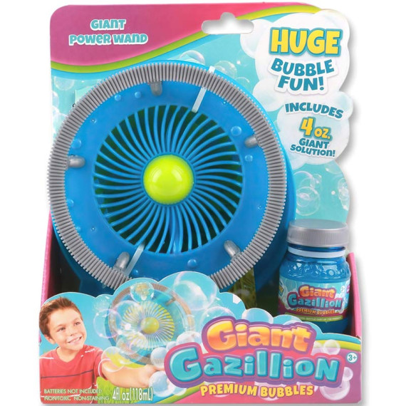 Gazillion საპნის ბუშტები GIANT BUBBLE POWER WAND- BLUE GREEN GZ36132, 3 image