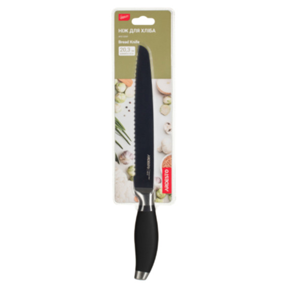 Ardesto დანა 33 cm, blade length 20,3 сm, შავი, ხე, 2 image