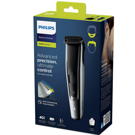 PHILIPS წვერის საპარსი ტრიმერი BT5522/15, 2 image