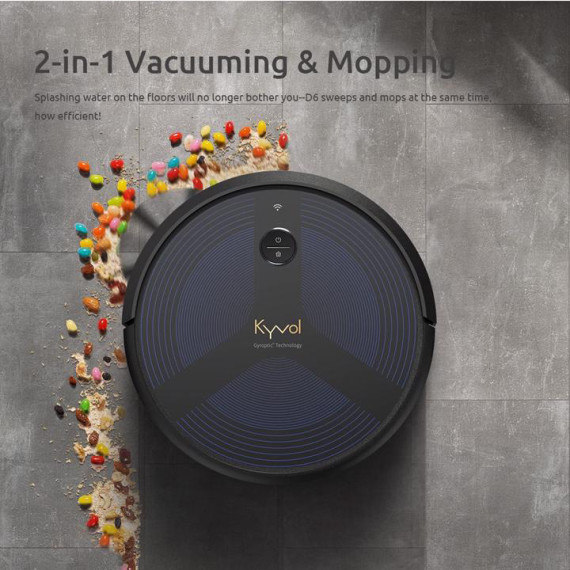 Kyvol მტვერსასრუტი რობოტი VC Cybovac D6, 2 image