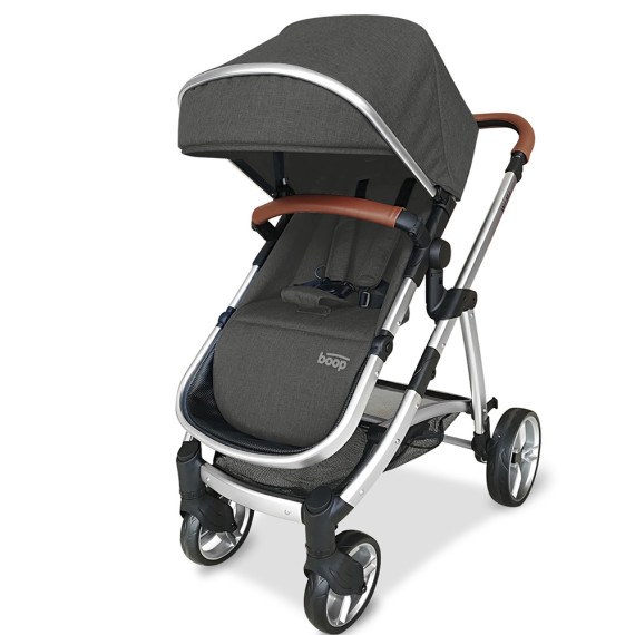 Asalvo ბავშვის ეტლის კომპლექტი trio wimi მუქი ნაცრისფერი, 3 image