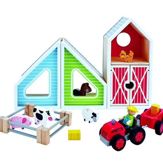 Hape ბეღლის თამაში Barn Play, 5 image