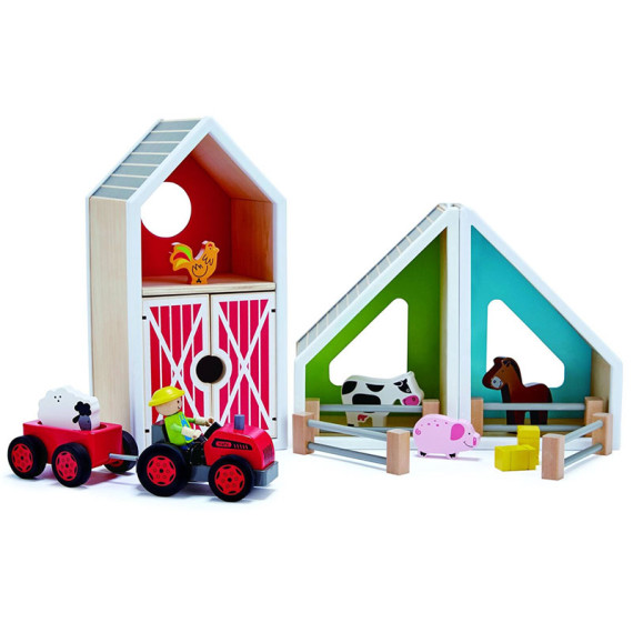 Hape ბეღლის თამაში Barn Play, 6 image