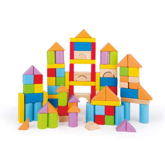 Hape ასაწყობი ბლოკები 101pcs Wonderful Blocks