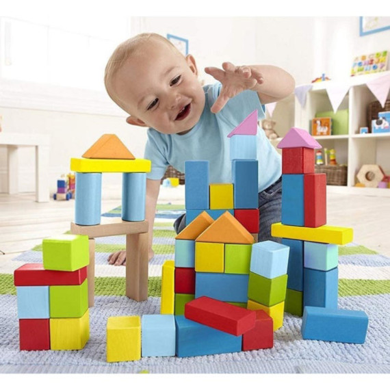 Hape ასაწყობი ბლოკები 101pcs Wonderful Blocks, 2 image