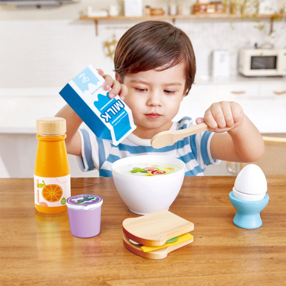 Hape გემრიელი საუზმის სეტი Delicious Breakfast Playset, 3 image